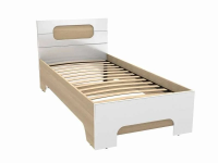 Кровать деревянная односпальная 80 см Палермо ArtWood