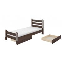 Кровать деревянная односпальная 80 см Малага мини ArtWood