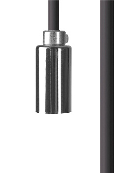 Кабель для світильника CAMELEON CABLE G9 3,5 M BLACK/CHROME