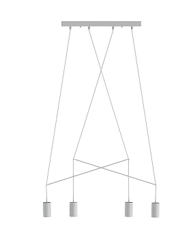 Люстра IMBRIA WHITE IV listwa