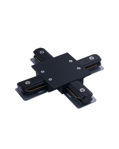 З'єднувач PROFILE RECESSED X-CONNECTOR BLACK