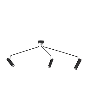 Люстра EYE SUPER BLACK III zwis