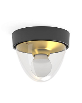 Світильник вуличний NOOK BLACK/GOLD