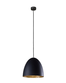 Світильник підвіс EGG BLACK M
