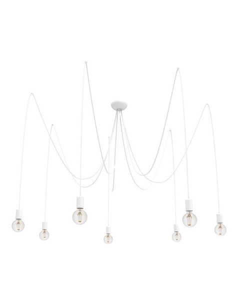 Люстра SPIDER WHITE VII