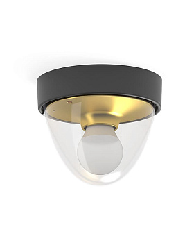 Світильник вуличний NOOK BLACK/GOLD SENSOR