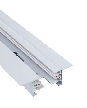 Шинопровід PROFILE RECESSED TRACK WHITE 2 METERS
