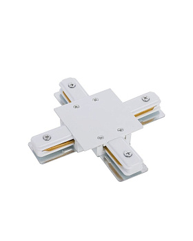 З'єднувач PROFILE RECESSED X-CONNECTOR WHITE