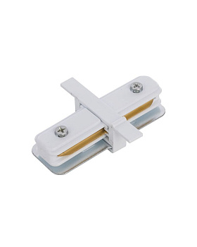 З'єднувач PROFILE RECESSED STRAIGHT CONNECTOR WHITE