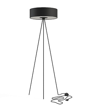 Торшер CADILAC III BLACK BL