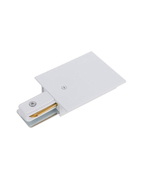 Токоввід PROFILE RECESSED POWER END CAP WHITE