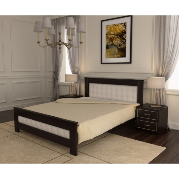 Кровать деревянная двуспальная 160 см Валенсия ArtWood