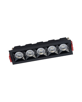 Світильник MIDI LED BLACK 20W 4000K RECESSED