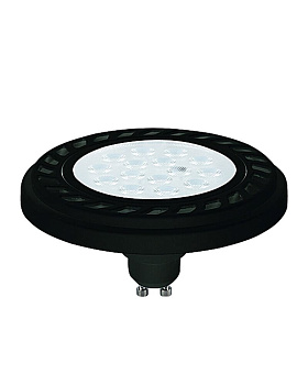 Лампа REFLECTOR LED 9W, 4000K, GU10, ES111, ANGLE 30, LENS, BLACK